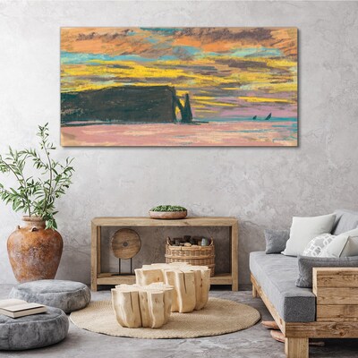 Obraz Canvas Zachód Słońca Claude Monet