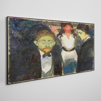 Obraz na Płótnie Zazdrość Edvard Munch