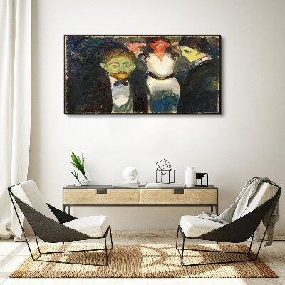 Obraz na Płótnie Zazdrość Edvard Munch
