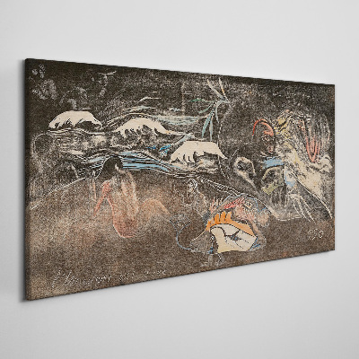 Obraz Canvas Abstrakcja Nowoczesny Gauguin
