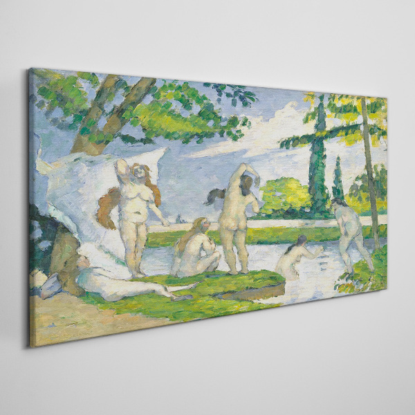 Obraz na Płótnie Kąpiących się Paul Cézanne