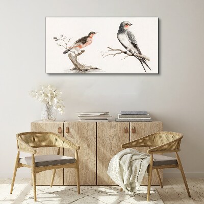 Obraz Canvas Rysunek Zwierzęta Ptaki