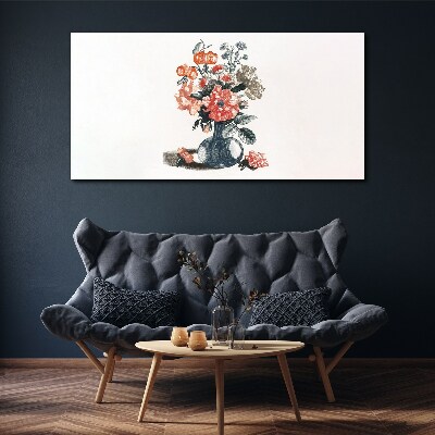 Obraz Canvas Rysunek kwiaty roślina