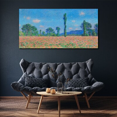 Obraz Canvas Łąki Krajobraz Monet