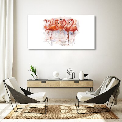Obraz Canvas Abstrakcja Zwierzę Flaming