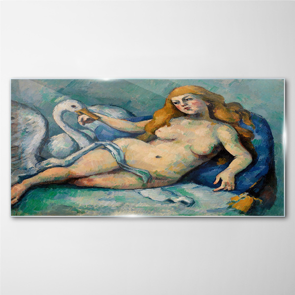 Obraz na Szkle Leda i Swan Paul Cézanne