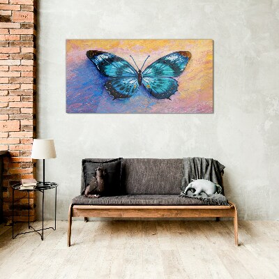 Obraz na Szkle motyl owad kolorowy