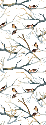 Roleta materiałowa Ptaki na drzewie