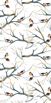 Roleta materiałowa Ptaki na drzewie