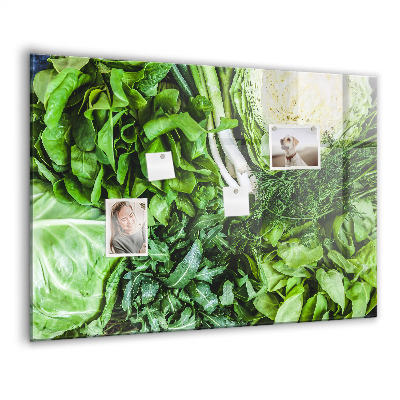 Tablica magnetyczna Zielone warzywa