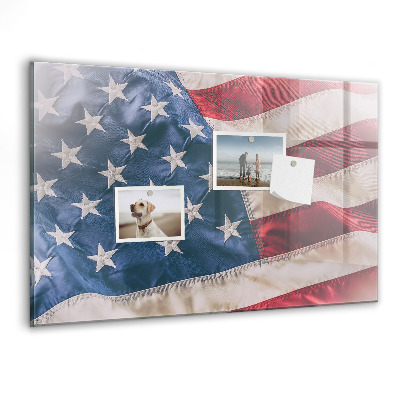 Tablica magnetyczna Amerykańska flaga