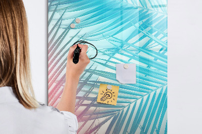 Magnetyczna tablica do rysowania Liście palmowe