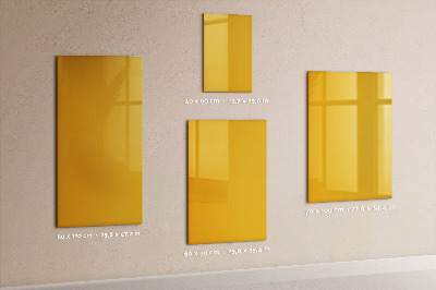 Tablica magnetyczna Kolor złoto-żółty