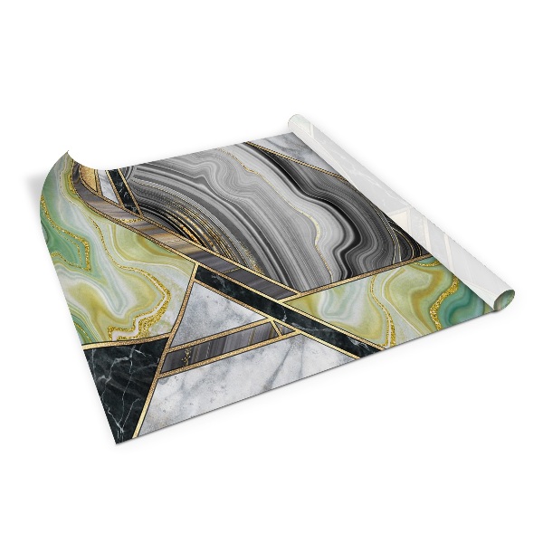 Folia na meble Art deco marmurowa abstrakcja