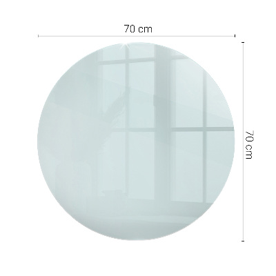 Blat na stolik okrągły transparentny