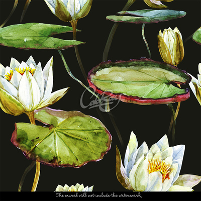 Fototapeta Bajeczne Kwiaty Lotosu