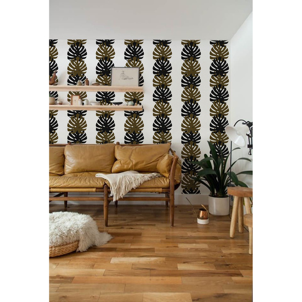 Fototapeta Monstera w brązie