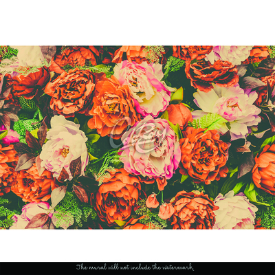Fototapeta Jesienne Chwile Zachowane w kwiatach