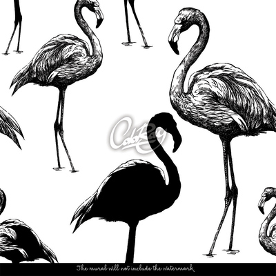 Fototapeta Nieoczywiste Flamingi