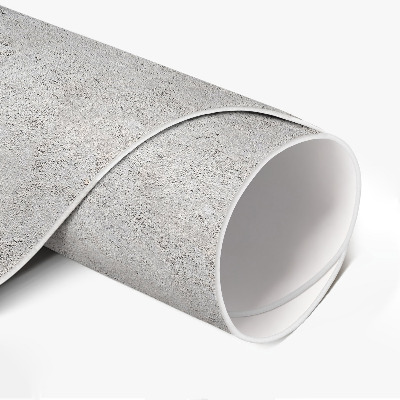 Dywan winylowy okrągły Surowy kamień industrialny beton