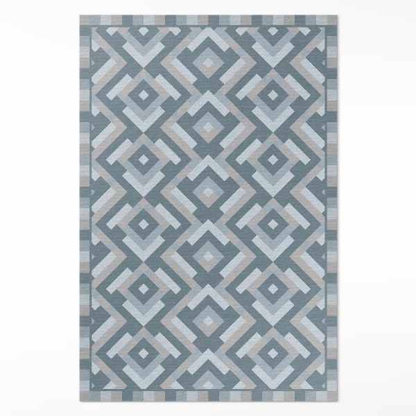 Dywan winylowy Aztecka geometria w stylu vintage boho
