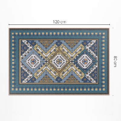 Dywan winylowy Marokańskie wzory geometryczne ornament