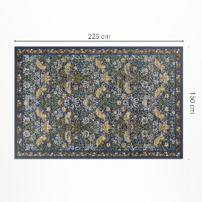 Dywan winylowy Złodziej truskawek William Morris