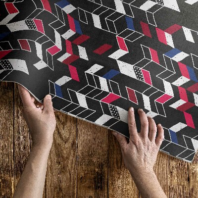 Dywan winylowy Nowoczesny design modny wzór geometryczny