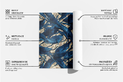 Dywan winylowy Linearne jesienne liście styl boho