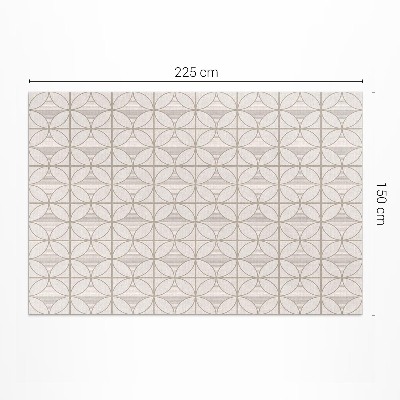 Dywan winylowy Elegancki minimalistyczny wzór ozdobny