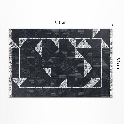 Dywan winylowy Mozaika geometryczny wzór vintage