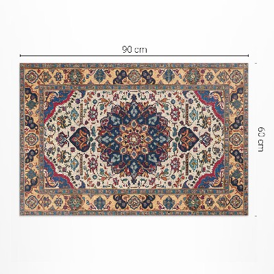 Dywan winylowy ornament w stylu perskim