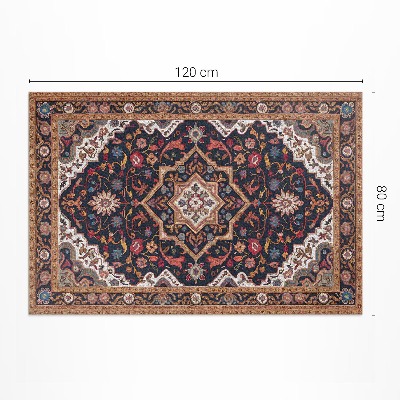 Dywan winylowy Roślinne bogate ornament w perskim stylu