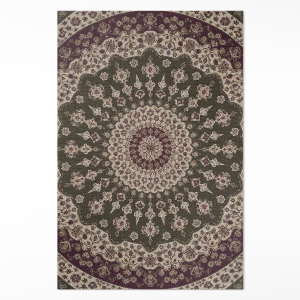 Dywan winylowy Azteckie mandale w stylu vintage