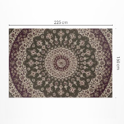 Dywan winylowy Azteckie mandale w stylu vintage