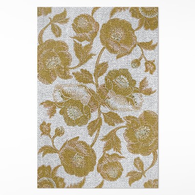 Dywan winylowy Botaniczny motyw w stylu retro