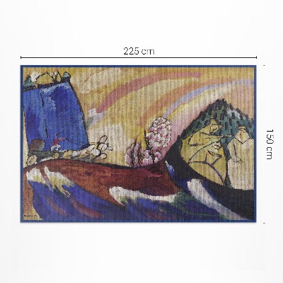 Dywan winylowy Abstrakcja Troika By Wassily Kandinsky