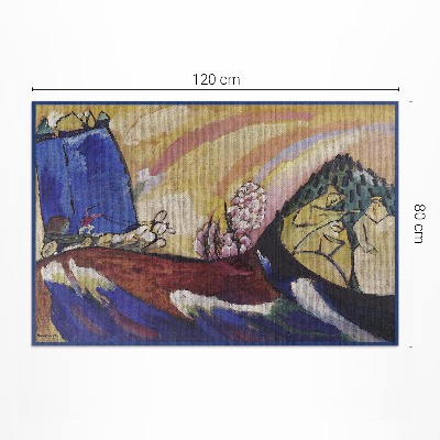 Dywan winylowy Abstrakcja Troika By Wassily Kandinsky