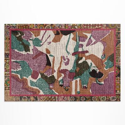 Dywan winylowy Abstrakcyjne dźwięki Wassily Kandinsky