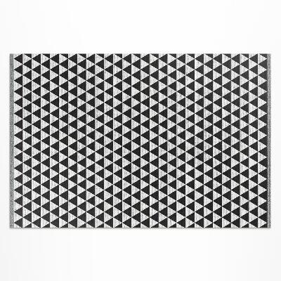 Dywan winylowy Geometryczny wzór trójkąty imitacja tkaniny