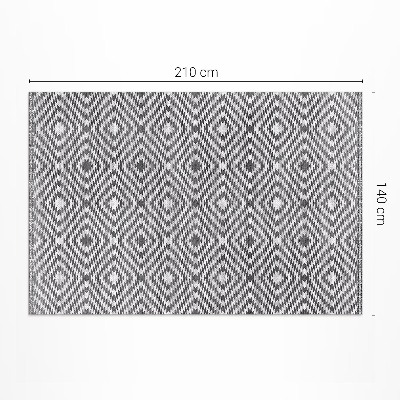 Dywan winylowy Turecki geometryczny wzór imitacja tkaniny