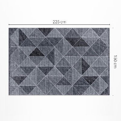 Dywan winylowy Geometryczna abstrakcja imitacja tkaniny