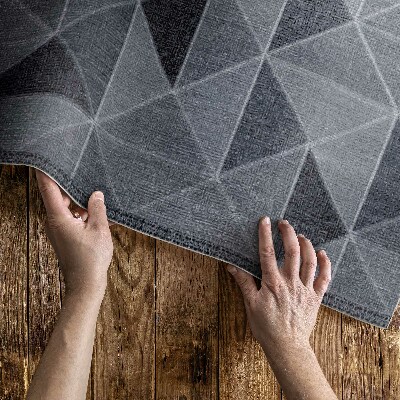 Dywan winylowy Geometryczna abstrakcja imitacja tkaniny