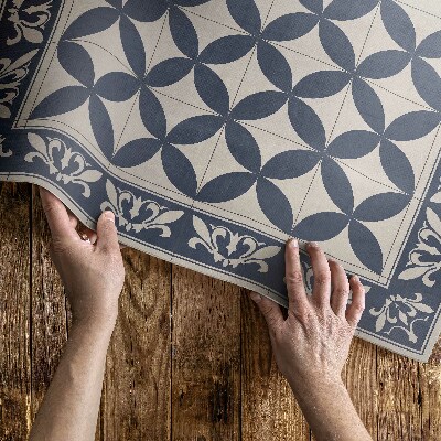 Dywan winylowy Wzór Azulejos elegancka mozaika