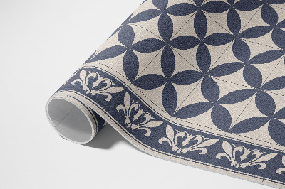 Dywan winylowy Wzór Azulejos elegancka mozaika
