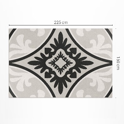 Dywan winylowy Wzór płytki elegancki ornament