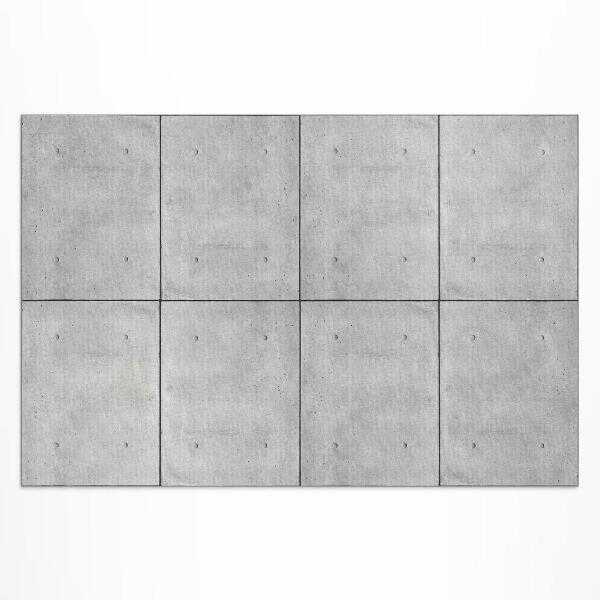 Dywan winylowy Surowe betonowe płyty styl industrialny