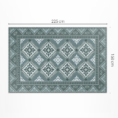 Dywan winylowy Geometria i ornament dekoracyjna mozaika