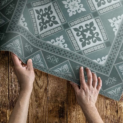 Dywan winylowy Geometria i ornament dekoracyjna mozaika
