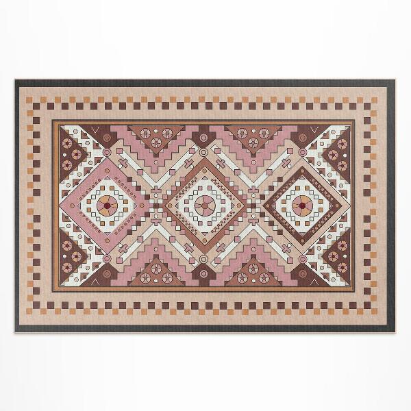 Dywan winylowy Marokański design geometryczne ornament